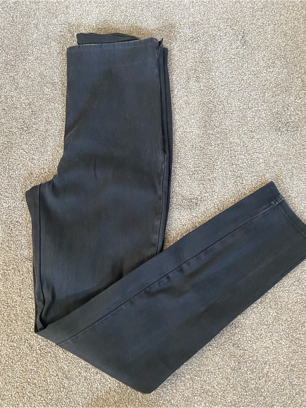 Aritzia Talula Dark Grey Skinny Pants